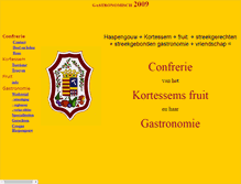 Tablet Screenshot of confreriekortessem.be